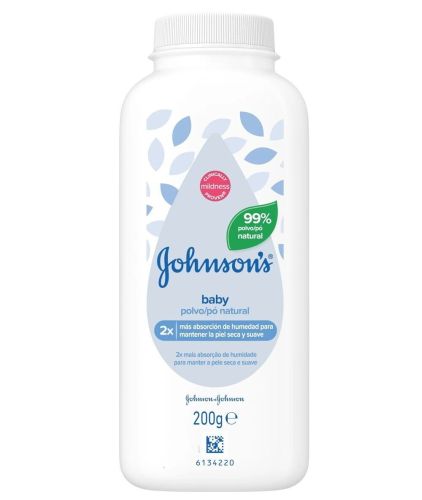 Johnsons baby dtsk pudr Natural  200 g